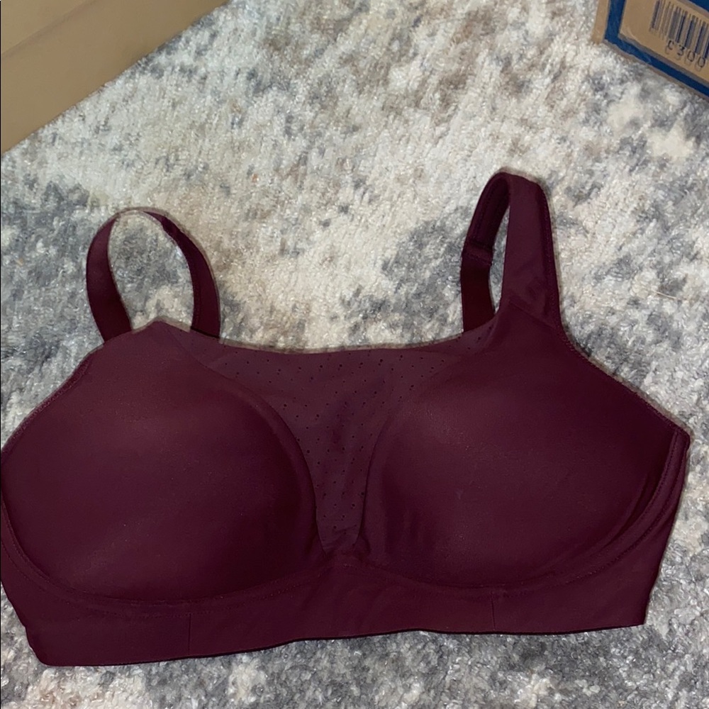 Womens Burgandy Lululemon bra size 36C